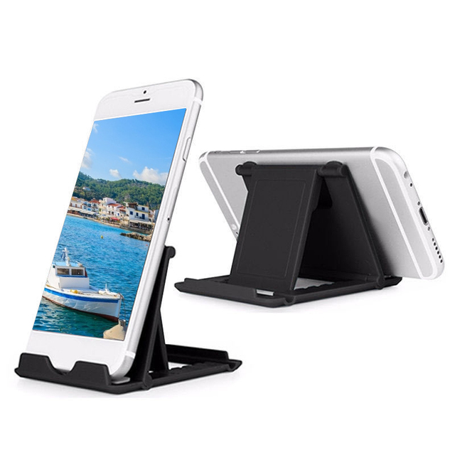 Uchwyt na telefon komórkowy i tablet - składany stojak na biurko - Wianko - 4
