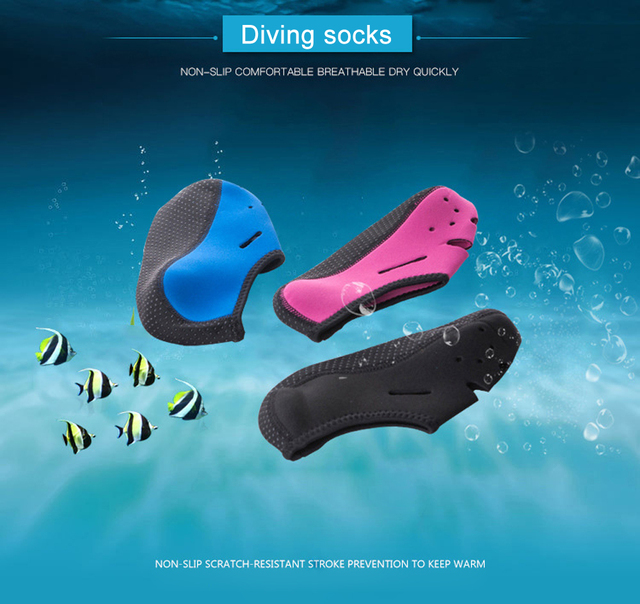 Płetwy pływackie 3 MM antypoślizgowe - nurkowanie neoprenowe, wygodne i ciepłe dla dorosłych i dzieci - Wianko - 11