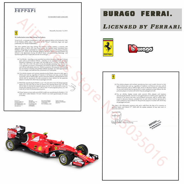 Model samochodu Bburago 1:24 Ferrari SF15-T F1 2015 - dekoracyjna kolekcjonerska symulacja formuły jeden - Wianko - 19