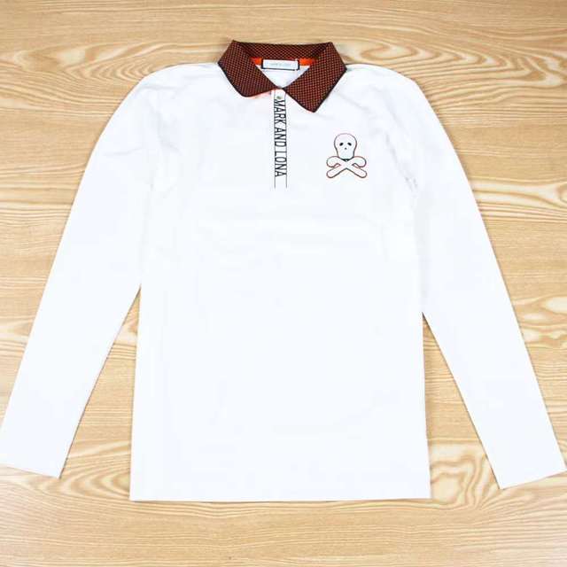 2021 Męska T-shirt do golfa z długim rękawem, idealny na co dzień, wykonany z wysokiej jakości tkaniny LONA – oddychający, wygodny i modny - Wianko - 5