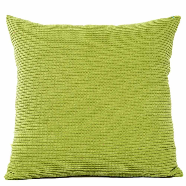 Nasiona kukurydzy - solidna, kolorowa poszewka na poduszkę z bawełny - Wianko - 13
