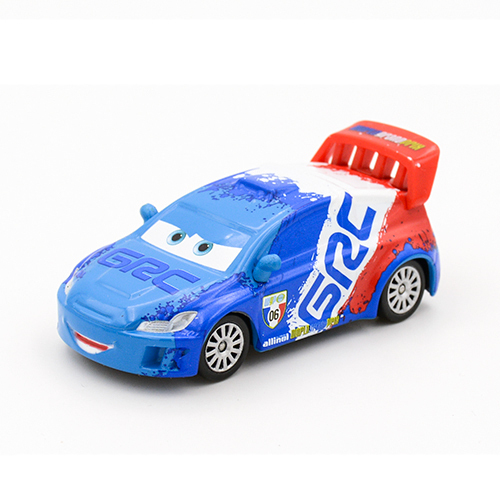 Samochody Disney Pixar - Zestaw 2 3 Metalowe Diecast, Zabawkowe Samochody Zygzak McQueen i Jackson Storm dla Dzieci na Boże Narodzenie - Wianko - 9
