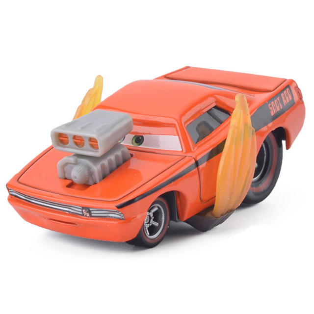 Samochody Disney Pixar - Zestaw 2 3 Metalowe Diecast, Zabawkowe Samochody Zygzak McQueen i Jackson Storm dla Dzieci na Boże Narodzenie - Wianko - 10