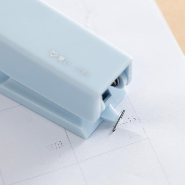 Zszywacz Pure Color Mini z 1000 sztukami zszywek 10 # - narzędzie biurowe do łączenia w szkole i w biurze - Wianko - 8