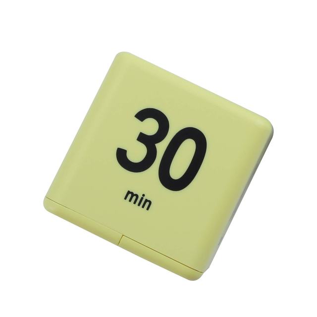 Minutnik kuchenny Cube Timer 2021 - odwracany, z presetem do wstrzymania odliczania, przenośne narzędzie do zarządzania czasem - Wianko - 9