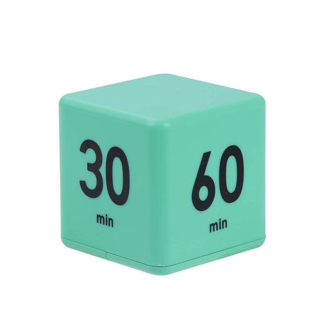 Minutnik kuchenny Cube Timer 2021 - odwracany, z presetem do wstrzymania odliczania, przenośne narzędzie do zarządzania czasem - Wianko - 12