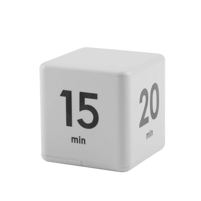 Minutnik kuchenny Cube Timer 2021 - odwracany, z presetem do wstrzymania odliczania, przenośne narzędzie do zarządzania czasem - Wianko - 7