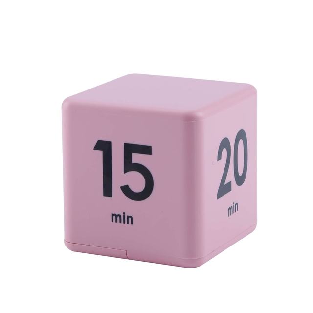 Minutnik kuchenny Cube Timer 2021 - odwracany, z presetem do wstrzymania odliczania, przenośne narzędzie do zarządzania czasem - Wianko - 16