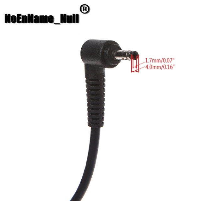 Kabel zasilający DC do komputerów HP Mini 110, 210, 200 - 19.5V 2.05A - 4.0*1.7mm - Wianko - 7