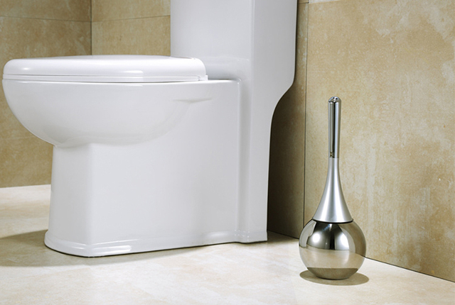 Szczotka do WC CCTM - podstawowa szczotka do czyszczenia WC z zestawem akcesoriów łazienkowych - Wianko - 6