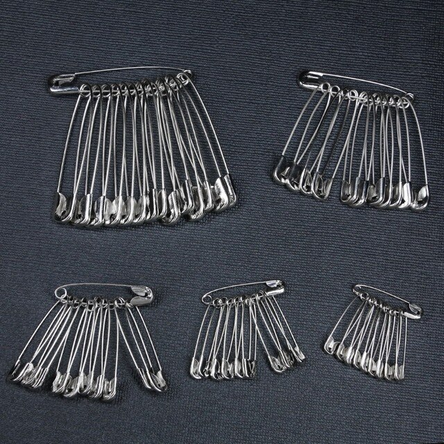 50 sztuk wysokiej jakości agrafki do szycia srebrne metalowe igły Pins & Pincushions - Wianko - 1