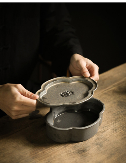 Podstawka do czajniczka TANGPIN z uchwytami do garnków, dzbanek ceramiczny do herbaty - Wianko - 4