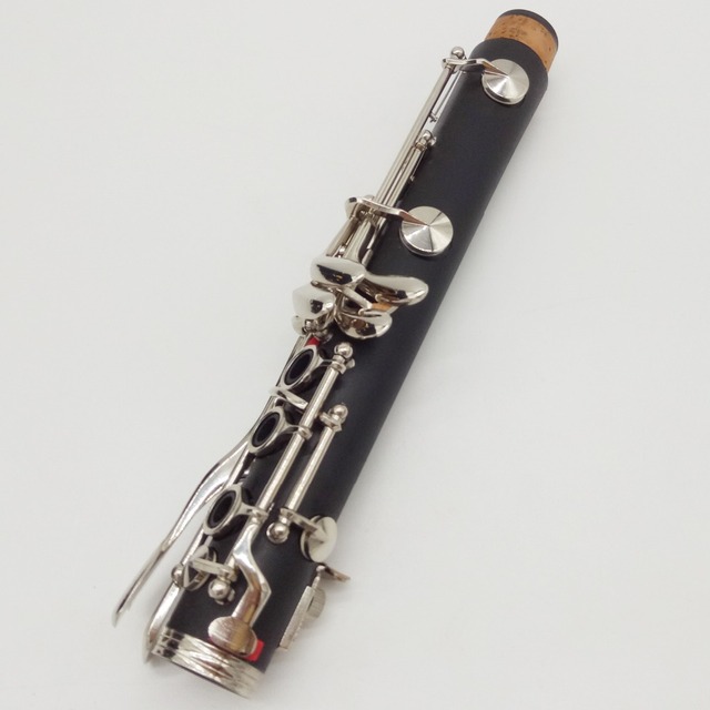 Profesjonalny klarnet MFC Bb 250 z kluczami srebrzonego niklu oraz bakelitu, wraz z ustnikiem, stroikami i akcesoriami w etui - Instrumenty muzyczne - Wianko - 8