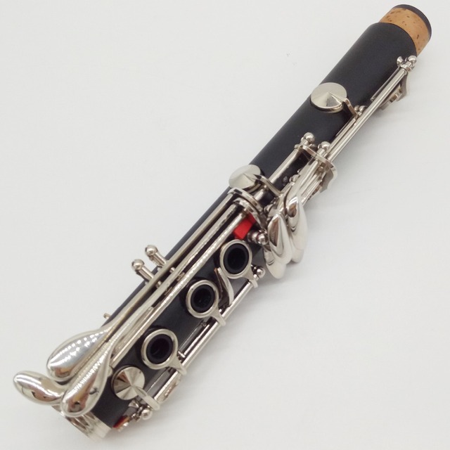 Profesjonalny klarnet MFC Bb 250 z kluczami srebrzonego niklu oraz bakelitu, wraz z ustnikiem, stroikami i akcesoriami w etui - Instrumenty muzyczne - Wianko - 6