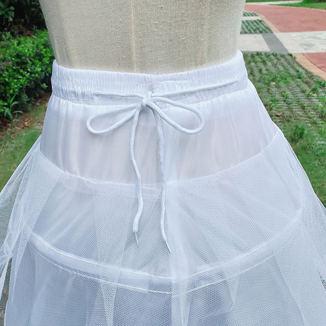 Miękka koronkowa spódnica Yoliyolei Lolita dla dorosłych i dzieci, regulowana długość 43cm, w stylu Fishbone Cosplay - Wianko - 1