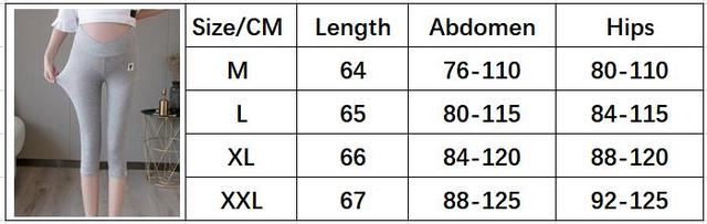 Envsoll spodnie ciążowe Capri dla kobiet w ciąży - Wianko - 1