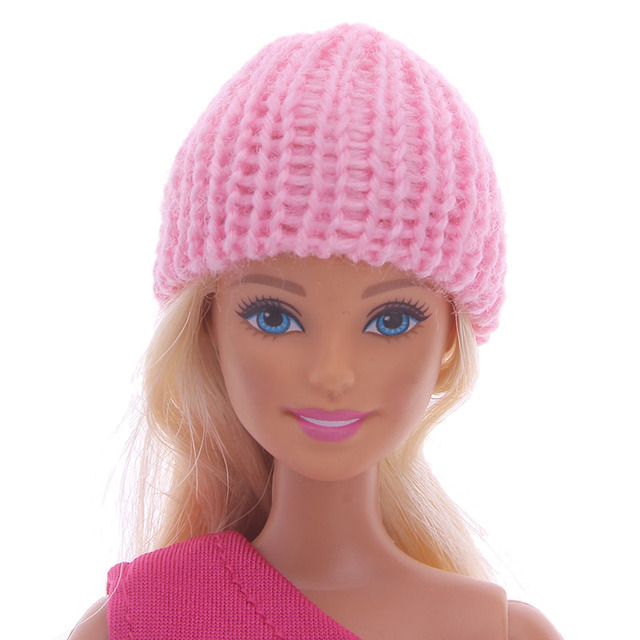 Lalka z wielobarwnymi dzianinami i kapeluszem Fit 1/12 - akcesorium do lalek Barbie na urodziny, festiwal i Boże Narodzenie - Wianko - 38