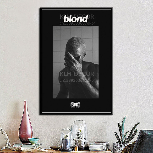 Plakat S240 Frank Blond - hip-hop, pop, artystyczne płótno piosenkarki na dekorację pokoju - Wianko - 6