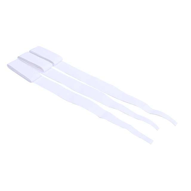 Opaski badmintonowe ZARSIA miękkie w dotyku - 50 sztuk, biały kolor, tłoczone, pranie, antypoślizgowe - Wianko - 16