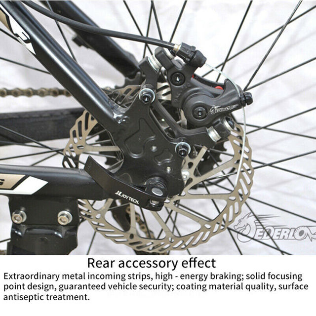 Mechaniczny hamulec tarczowy JEDERLO MTB Bike Alloy, rotor 160/180 MM, przedni/tylny - zestaw hamulców rowerowych górskich - Wianko - 11