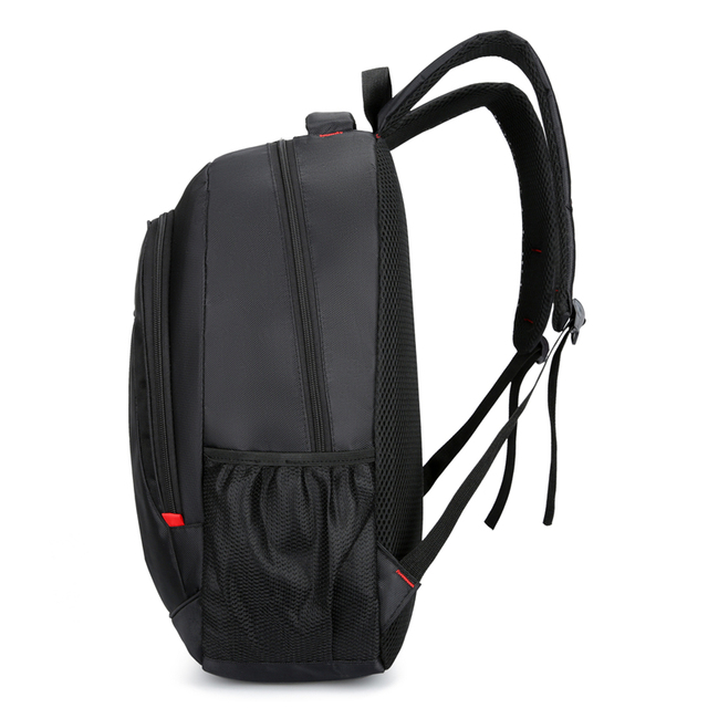 Plecak męski z nylonu, czarny, wodoodporny, na laptopa 15.6 Cal, dużej pojemności, wysokiej jakości - Wianko - 4