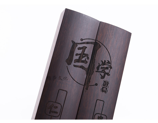 Drewniane przyciski do papieru Xuan - ozdoby chińskie do kaligrafii i malarstwa (prezent dla studentów) - Wianko - 6
