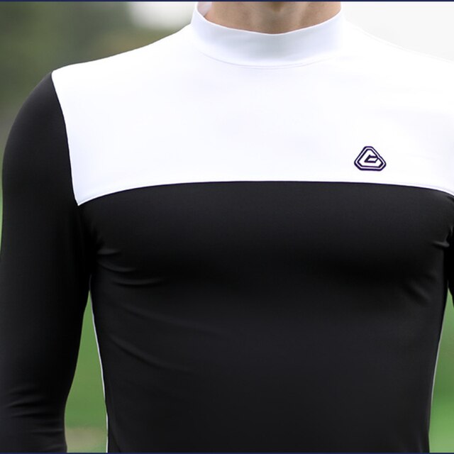 Koszula męska do gry w golfa PGM Golf T, krótki rękaw, rozmiar M-XXL, oddychająca, elastyczna - Wianko - 9
