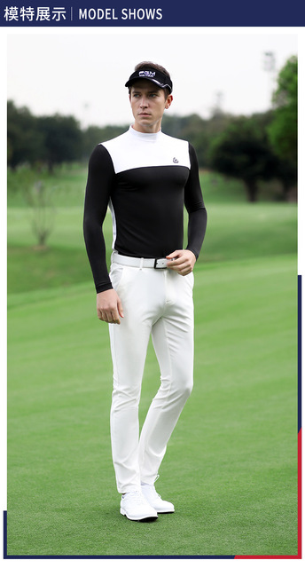 Koszula męska do gry w golfa PGM Golf T, krótki rękaw, rozmiar M-XXL, oddychająca, elastyczna - Wianko - 3