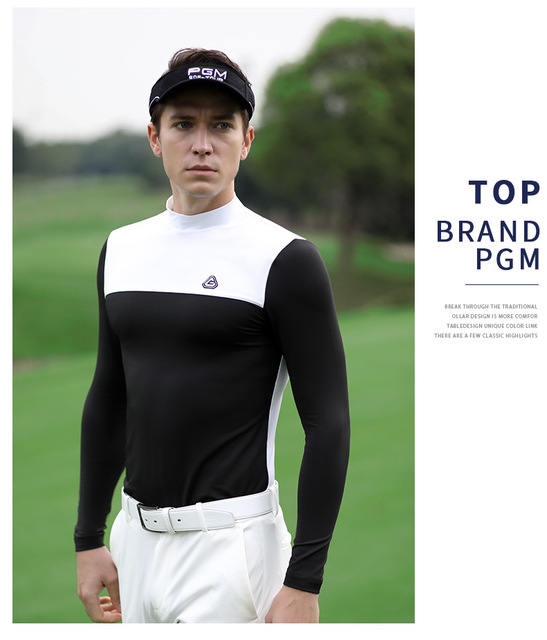 Koszula męska do gry w golfa PGM Golf T, krótki rękaw, rozmiar M-XXL, oddychająca, elastyczna - Wianko - 6