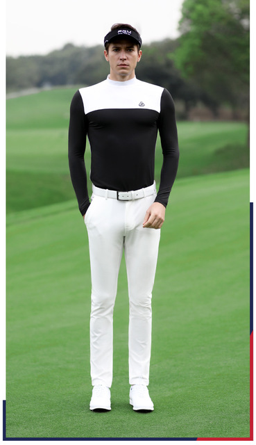 Koszula męska do gry w golfa PGM Golf T, krótki rękaw, rozmiar M-XXL, oddychająca, elastyczna - Wianko - 5