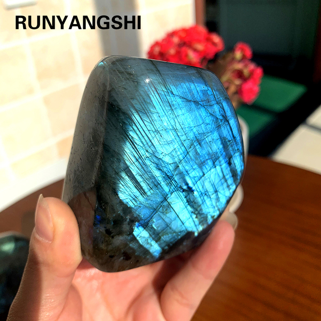 Kryształowe rękodzieło - Cytryn naturalny, kolumna szlifowana, 6 pryzmatów, wysoka jakość, 1 sztuka - Runyangshi ZH35 - Wianko - 40