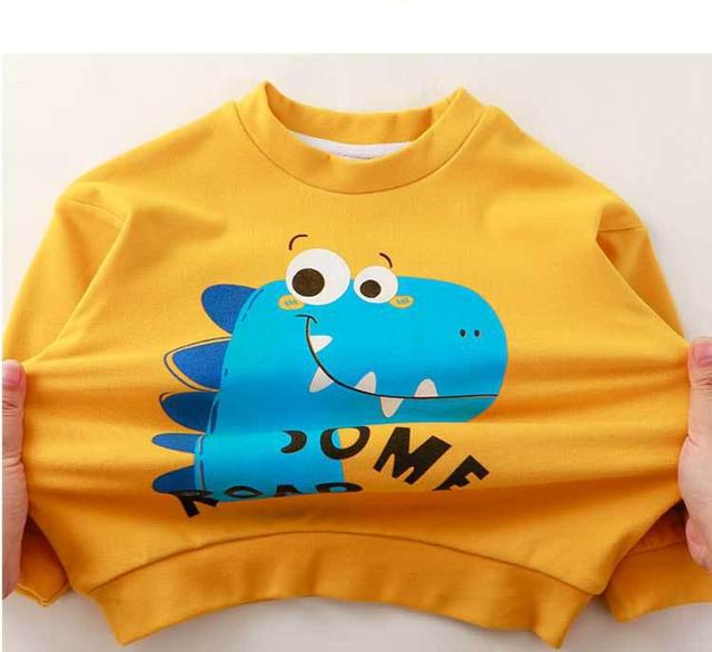 Sweter dziecięcy w nowej kolekcji 2021 - trendy wiosna/jesień, casual, dla chłopców i dziewczynek, bluzy dziecięce z kapturem - Wianko - 7