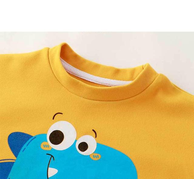 Sweter dziecięcy w nowej kolekcji 2021 - trendy wiosna/jesień, casual, dla chłopców i dziewczynek, bluzy dziecięce z kapturem - Wianko - 4