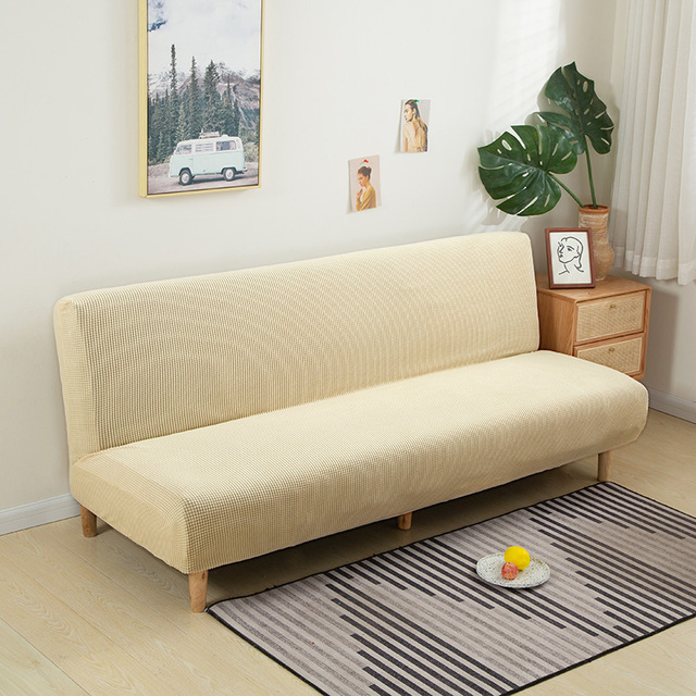 Elastyczny indywidualny pokrowiec na sofę bez podłokietnika i ławki rozmiar S/L/M do mebli w salonie - Wianko - 27