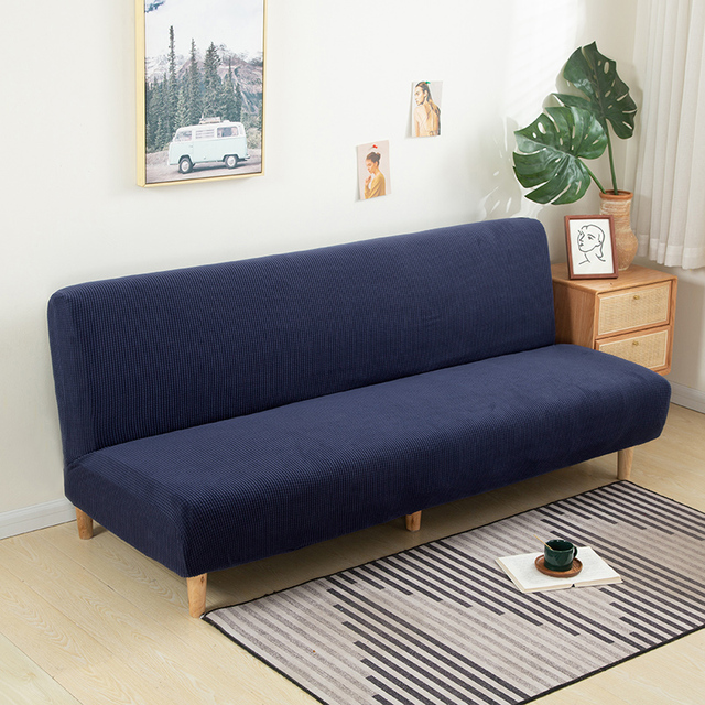 Elastyczny indywidualny pokrowiec na sofę bez podłokietnika i ławki rozmiar S/L/M do mebli w salonie - Wianko - 31