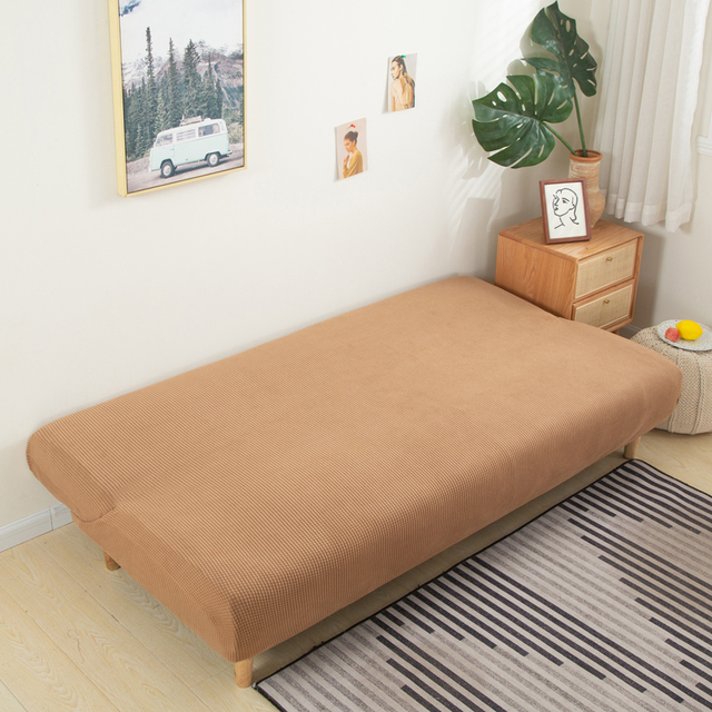 Elastyczny indywidualny pokrowiec na sofę bez podłokietnika i ławki rozmiar S/L/M do mebli w salonie - Wianko - 56