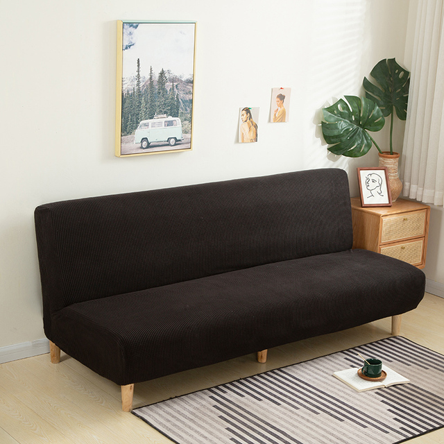 Elastyczny indywidualny pokrowiec na sofę bez podłokietnika i ławki rozmiar S/L/M do mebli w salonie - Wianko - 19