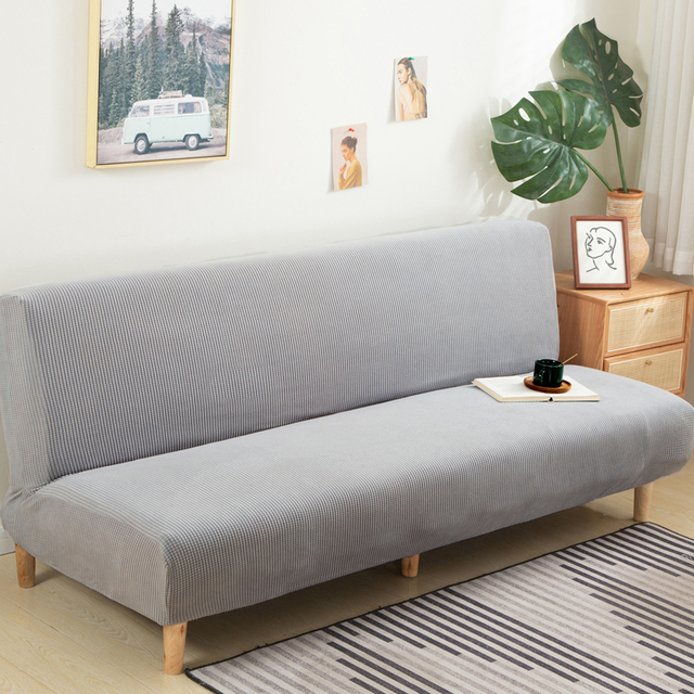 Elastyczny indywidualny pokrowiec na sofę bez podłokietnika i ławki rozmiar S/L/M do mebli w salonie - Wianko - 35