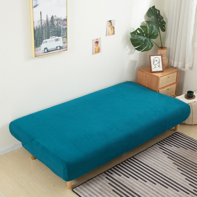 Elastyczny indywidualny pokrowiec na sofę bez podłokietnika i ławki rozmiar S/L/M do mebli w salonie - Wianko - 40