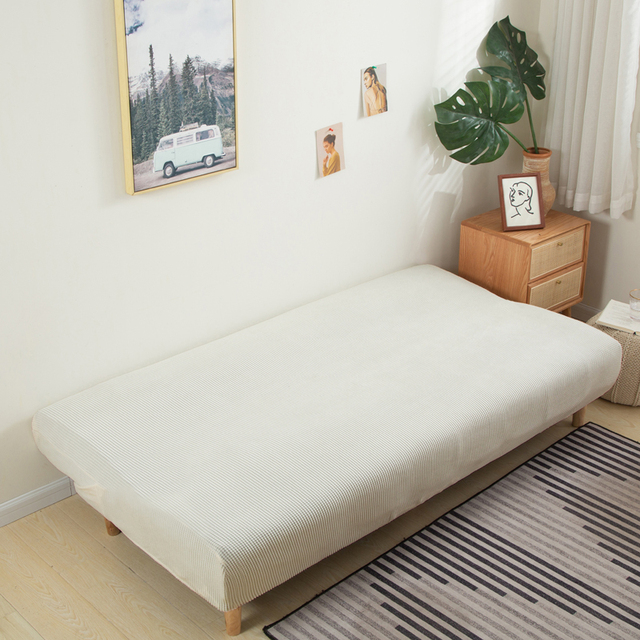 Elastyczny indywidualny pokrowiec na sofę bez podłokietnika i ławki rozmiar S/L/M do mebli w salonie - Wianko - 12