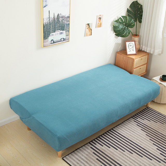 Elastyczny indywidualny pokrowiec na sofę bez podłokietnika i ławki rozmiar S/L/M do mebli w salonie - Wianko - 60