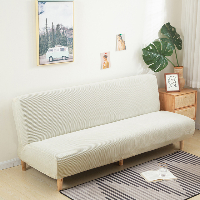Elastyczny indywidualny pokrowiec na sofę bez podłokietnika i ławki rozmiar S/L/M do mebli w salonie - Wianko - 11