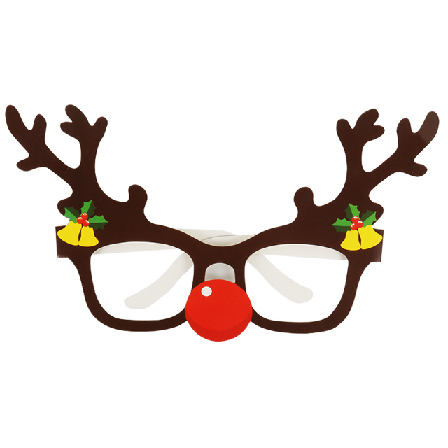 Okulary świąteczne: święty mikołaj, choinka, elk, wesołe święta, boże narodzenie 2022 - Wianko - 7