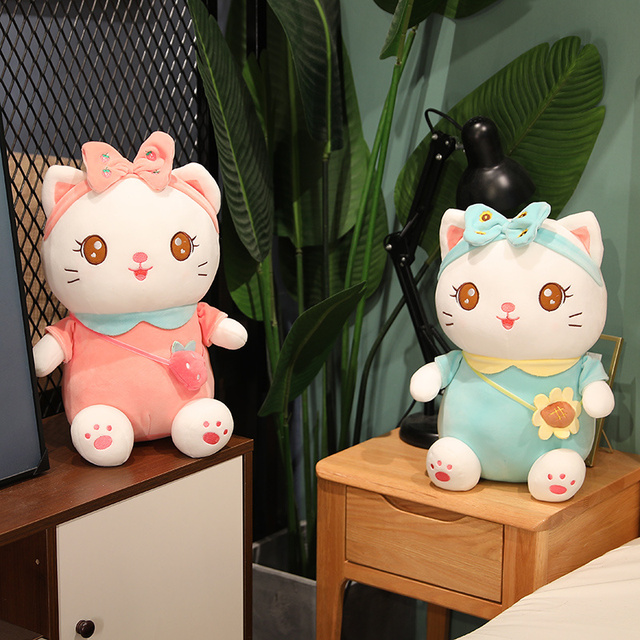 Lalka pluszowa Kawaii dla kotów - dekoracja domu, prezent dla dzieci - Wianko - 8