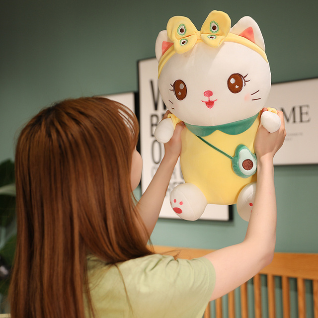 Lalka pluszowa Kawaii dla kotów - dekoracja domu, prezent dla dzieci - Wianko - 10
