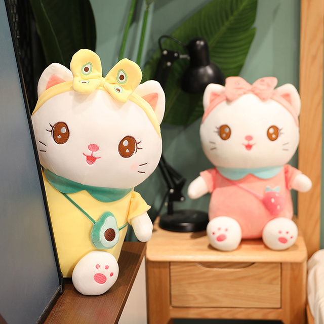 Lalka pluszowa Kawaii dla kotów - dekoracja domu, prezent dla dzieci - Wianko - 7