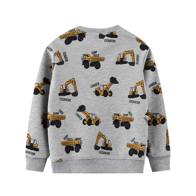 Bluza z kapturem dla dzieci z motywem dinozaurów, jesień/zima - Wianko - 7