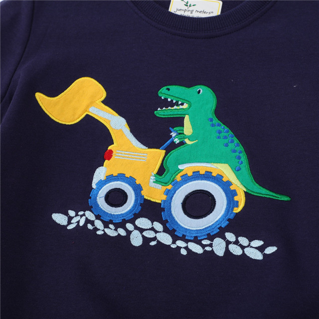 Bluza z kapturem dla dzieci z motywem dinozaurów, jesień/zima - Wianko - 14