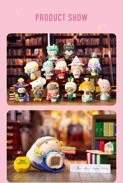 Pudełko niespodzianka POP MART Momiji BOOK SHOP - oryginalne lalki Anime, idealne na prezent dla dziewczynki z okazji urodzin i Bożego Narodzenia - Wianko - 6