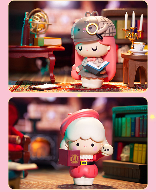Pudełko niespodzianka POP MART Momiji BOOK SHOP - oryginalne lalki Anime, idealne na prezent dla dziewczynki z okazji urodzin i Bożego Narodzenia - Wianko - 9